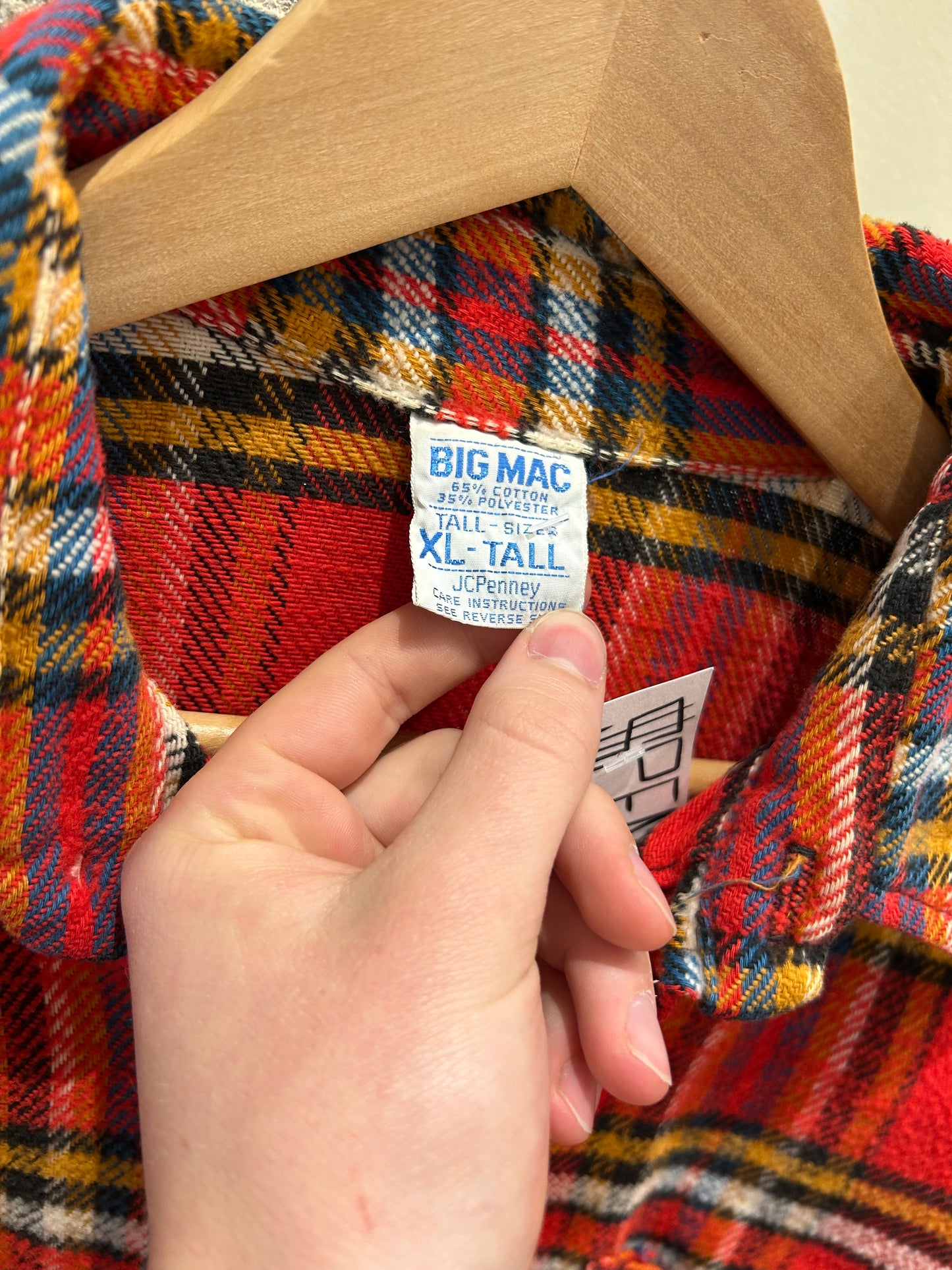 1970s Oversized Big Mac flannel