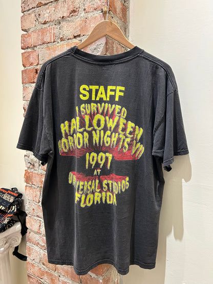 Vintage Halloween Horror Nights Staff t shirt