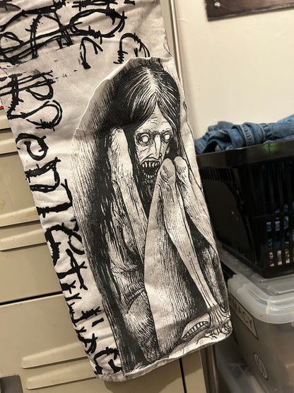 All Over Over Print Barbed pants