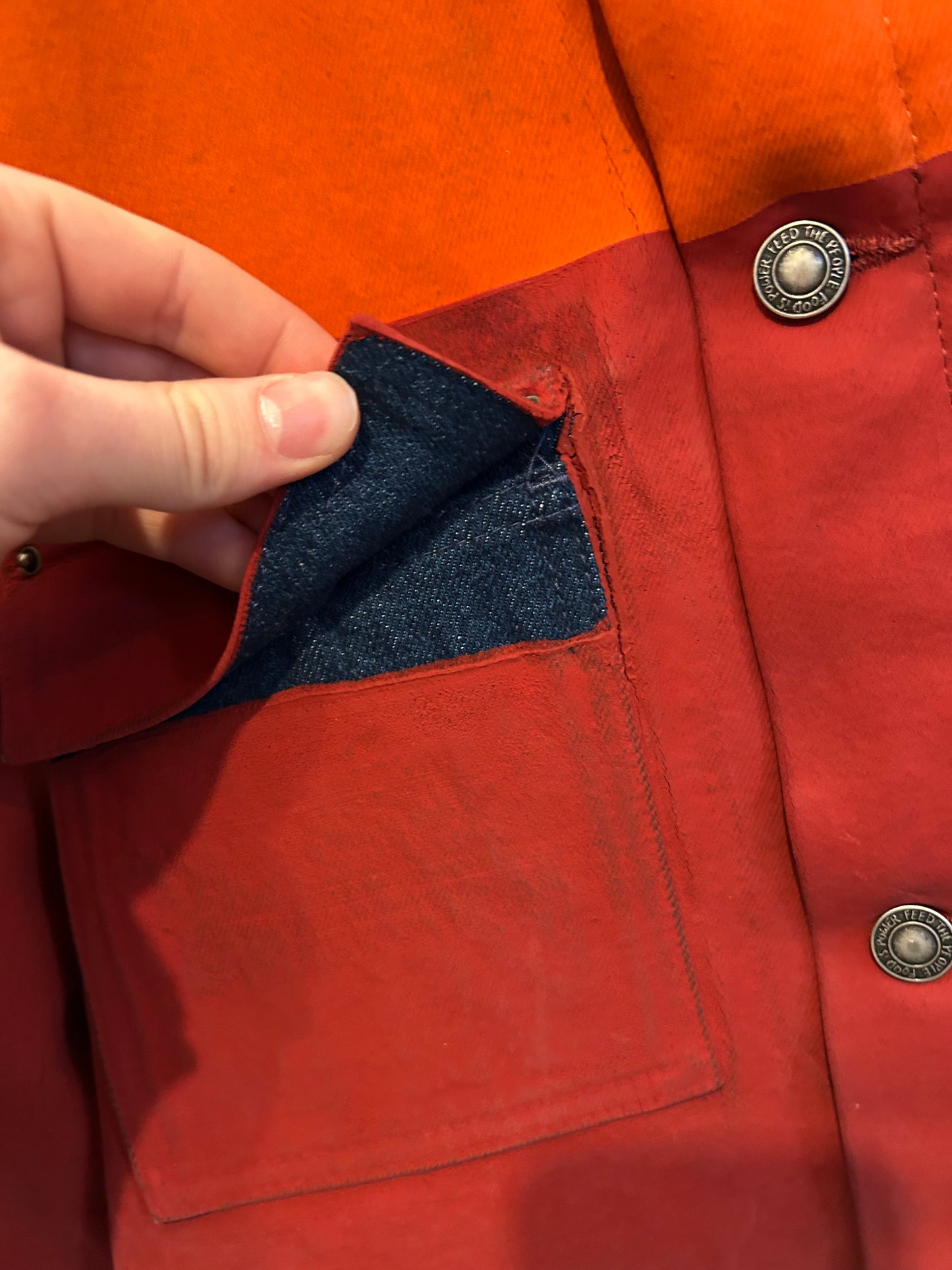 Sky High Farm Workwear Painted Chore coat