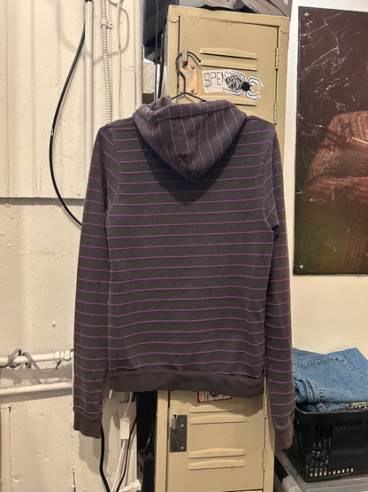 Striped Barbed Zip up