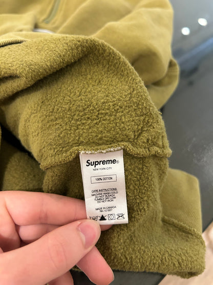 Green Supreme Quarter zip