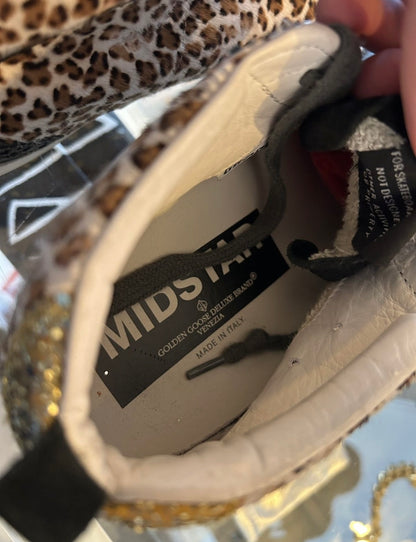 Leopard Print Golden Goose shoes
