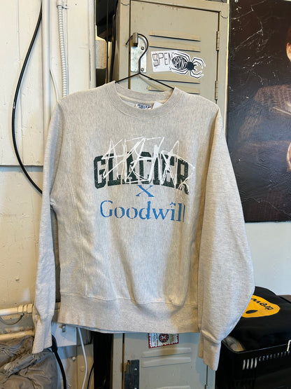 $pent x Goodwill Glacier crewneck