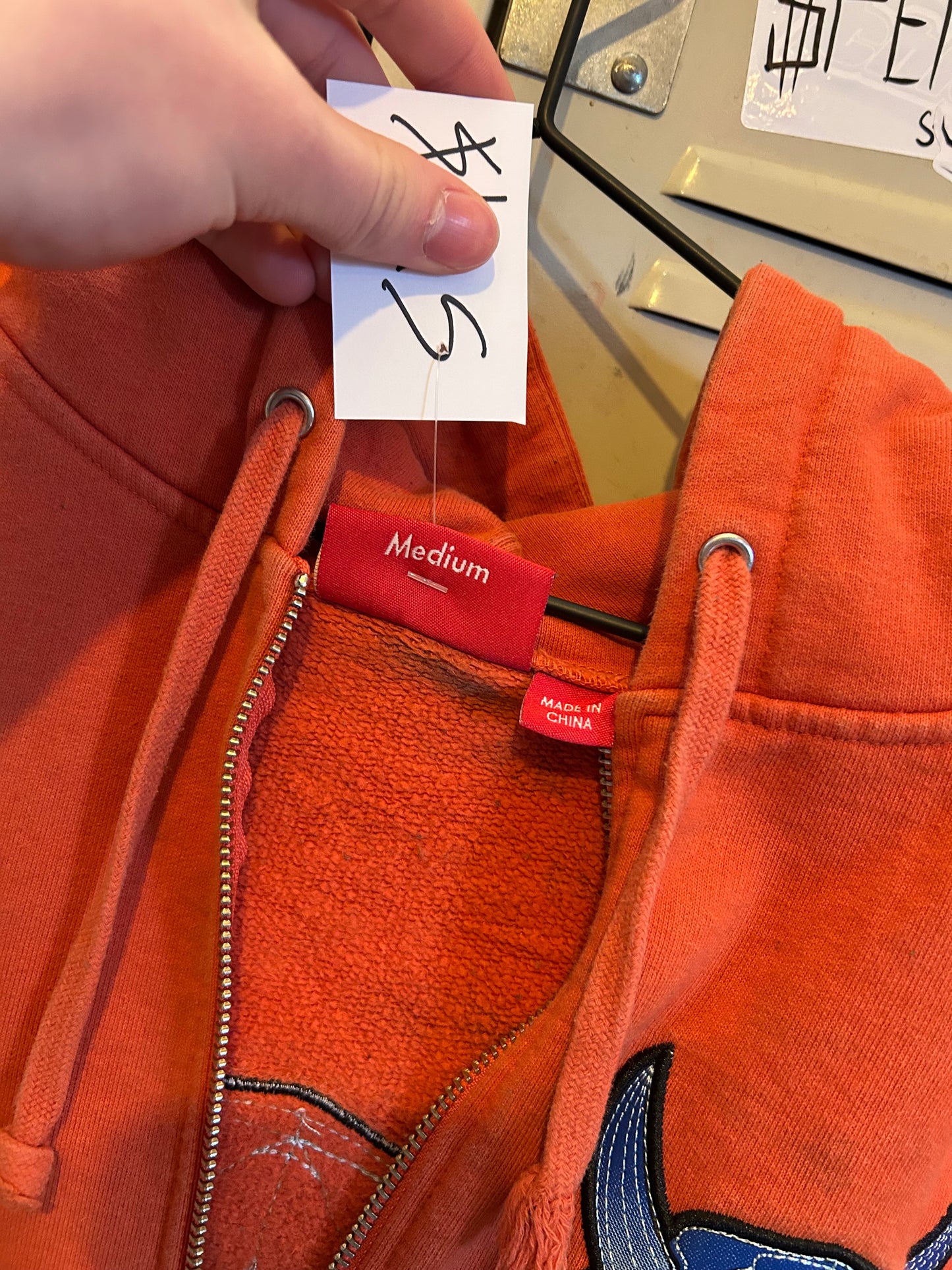 Supreme Demon Zip Up hoodie