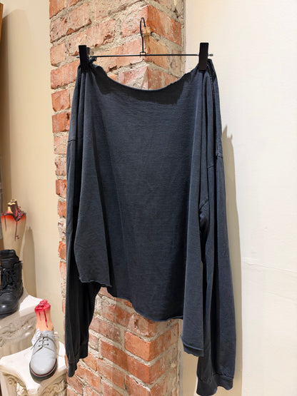 Distressed Oversized Get $pent longsleeve