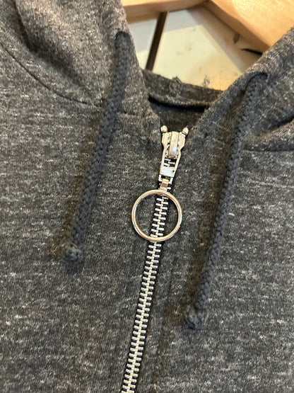 Chrome Hearts Cropped Zip Up hoodie