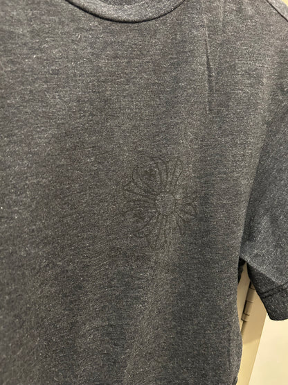 Grey Chrome Hearts t shirt