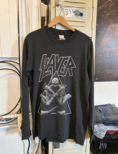 Vintage Distressed Slayer Longsleeve shirt