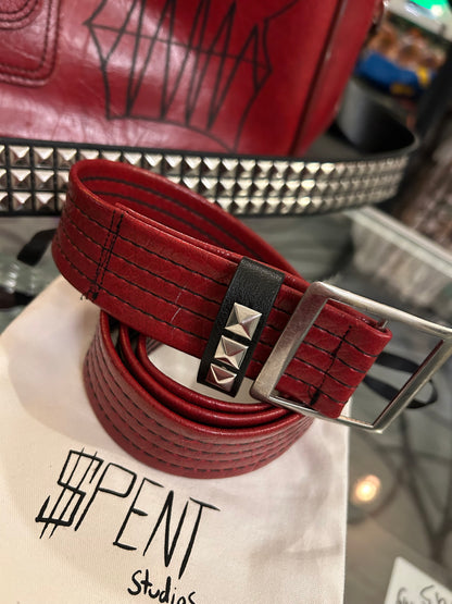 Custom Leather Bag/Belt combo