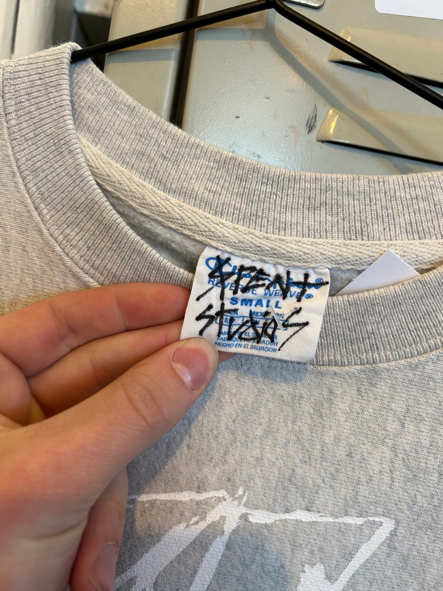 $pent x Goodwill Glacier crewneck