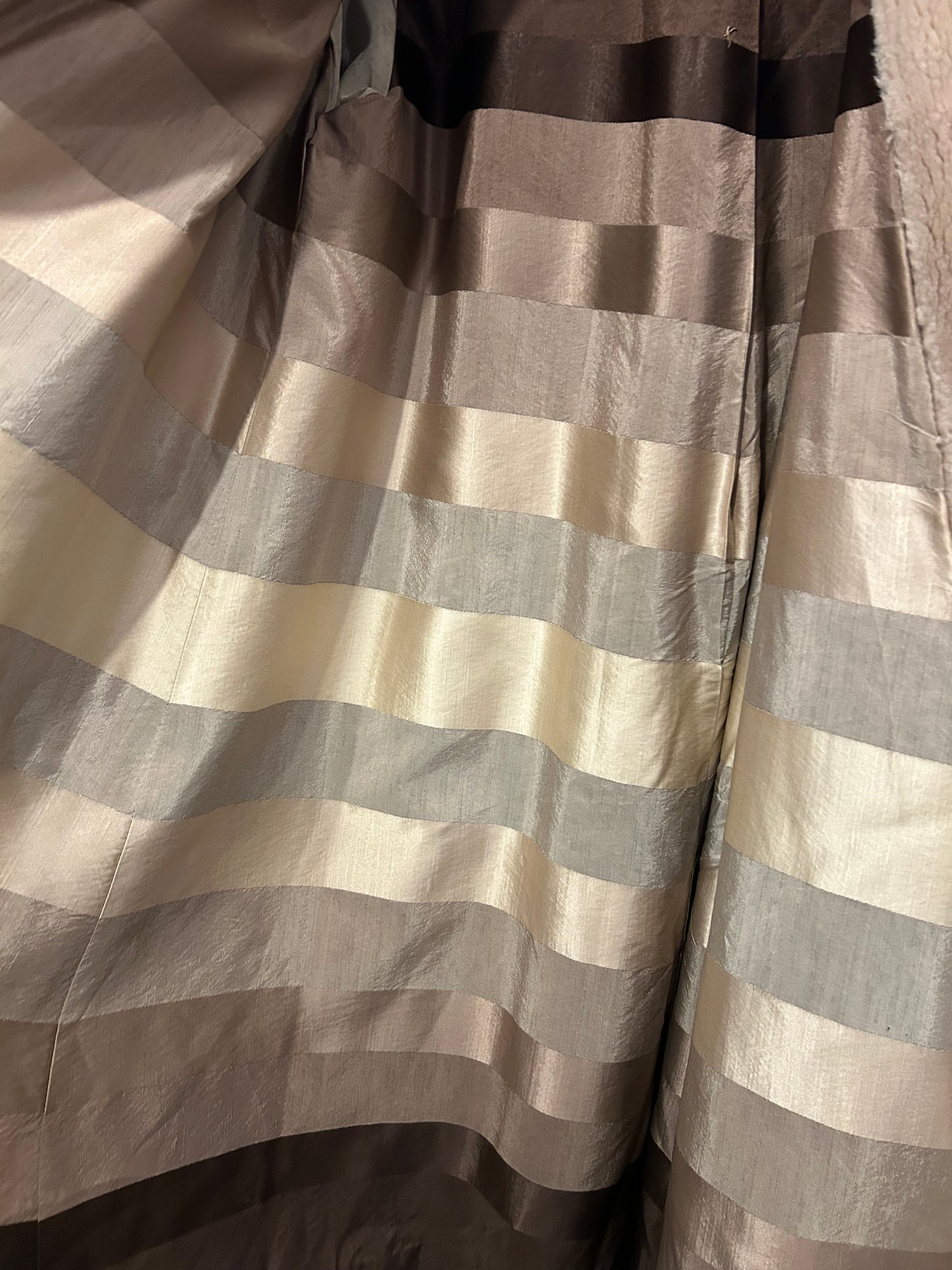 Painted Leopard Print Fur coat