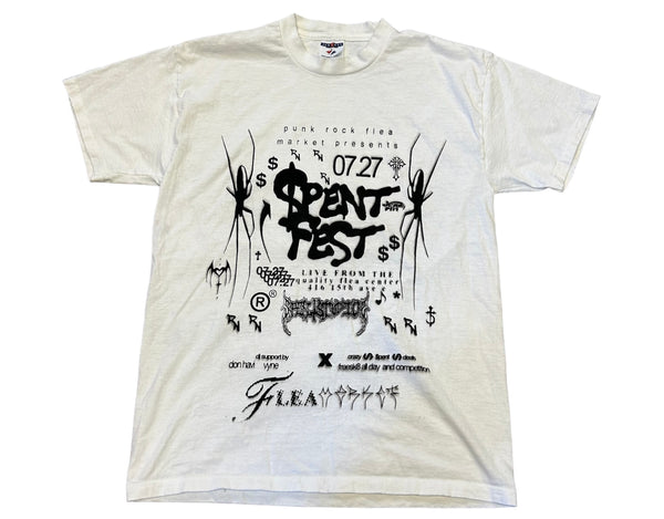 White $pentfest t shirt