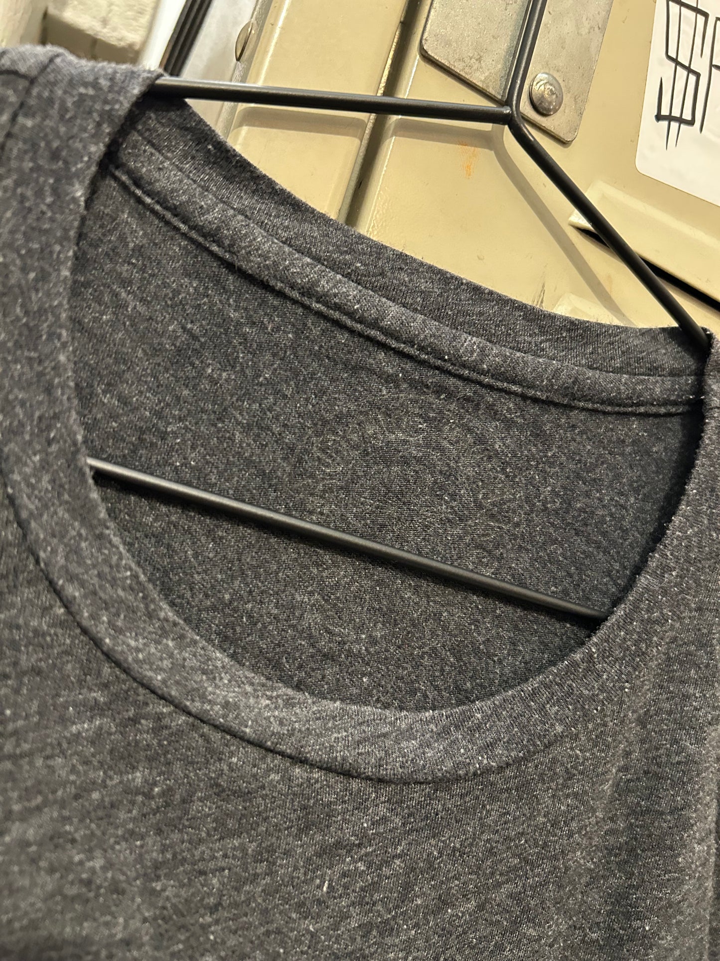 Grey Chrome Hearts t shirt