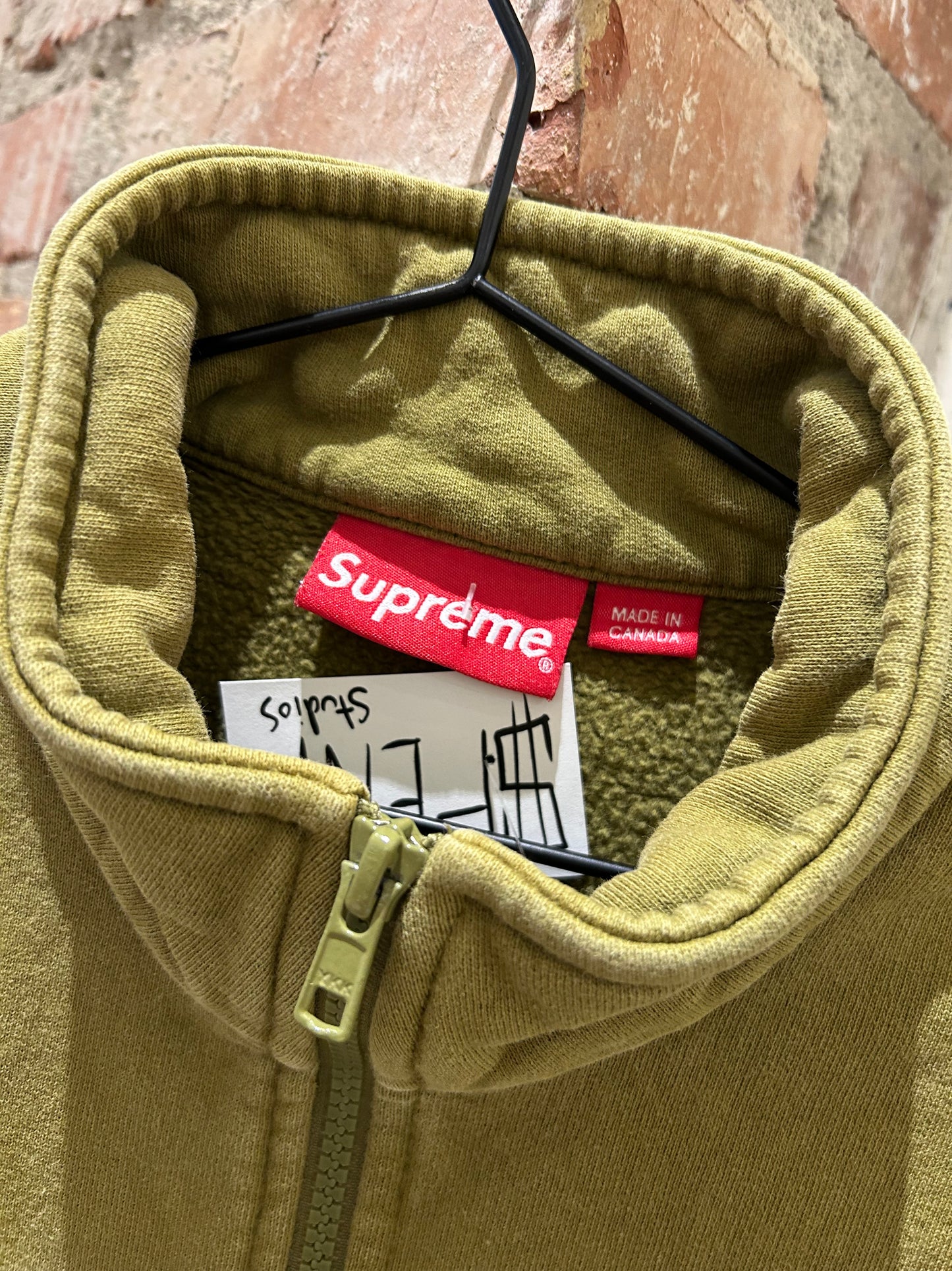 Green Supreme Quarter zip