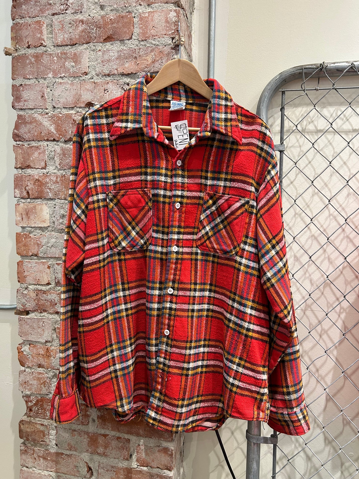 1970s Oversized Big Mac flannel