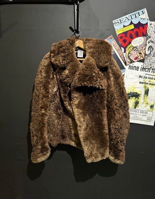 1950s Teddy Bear Fur coat