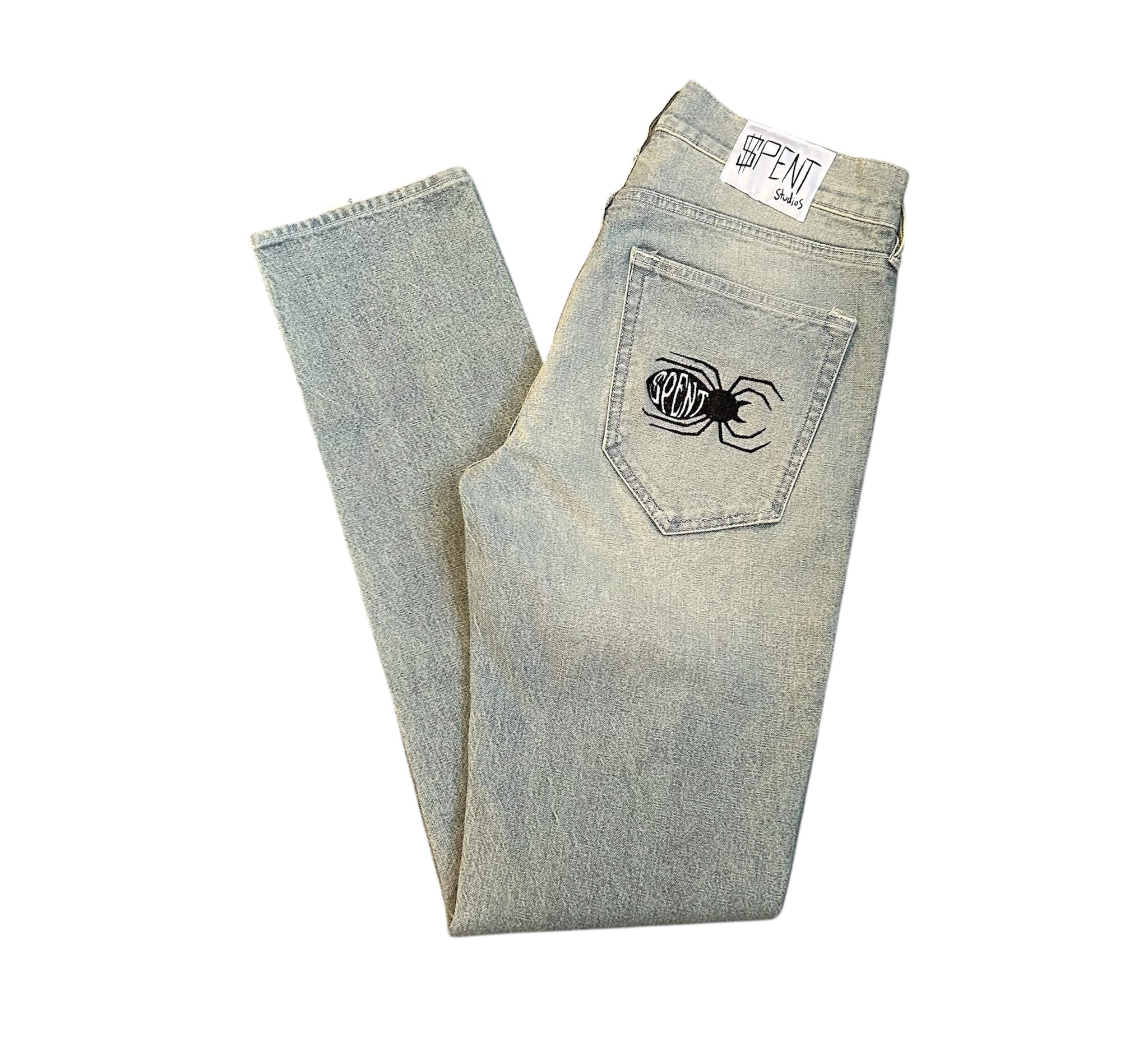$pider Light Wash jeans