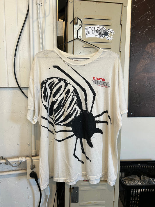 Distressed Casino $pider t shirt