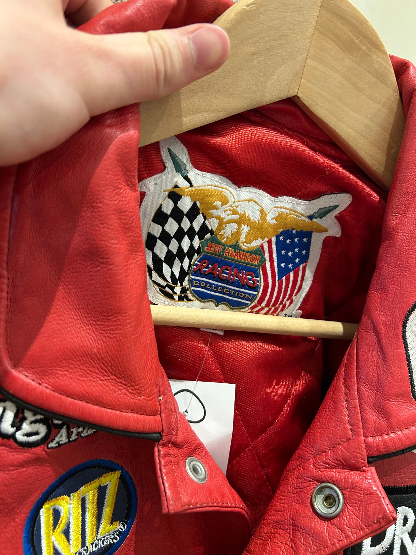 Vintage Jeff Hamilton Racing jacket