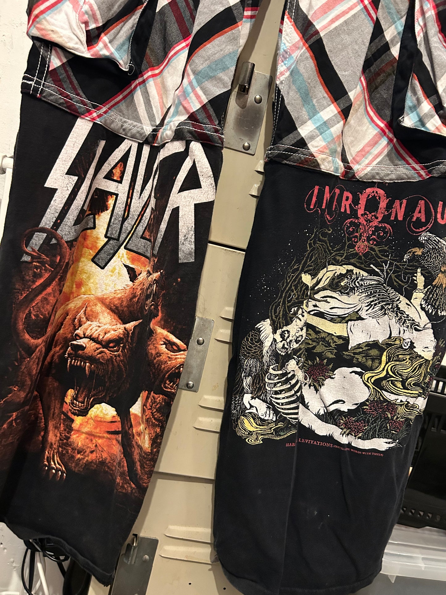 Plaid Coogi Band Tee pants