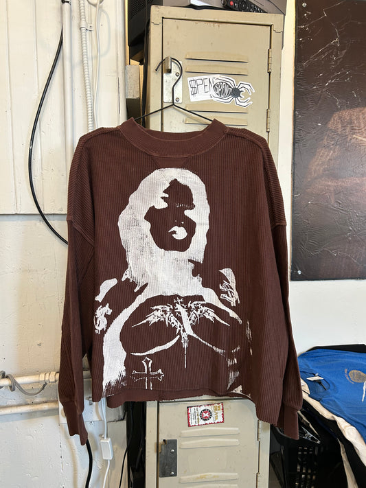 Cropped Brown Girl sweater
