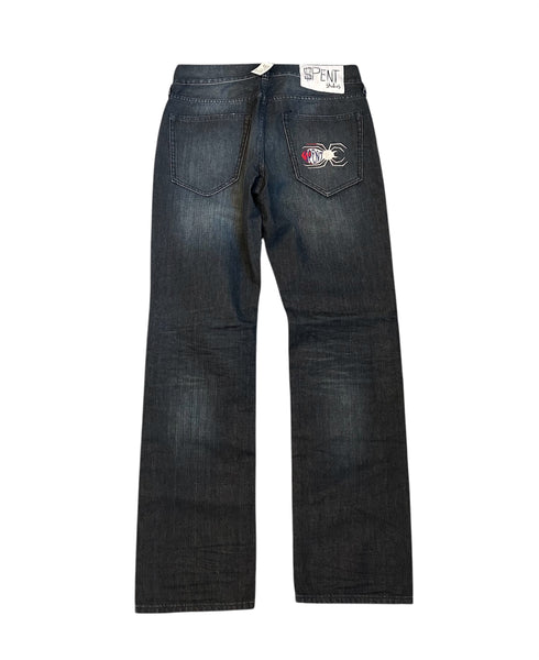$piderman Embroidered jeans