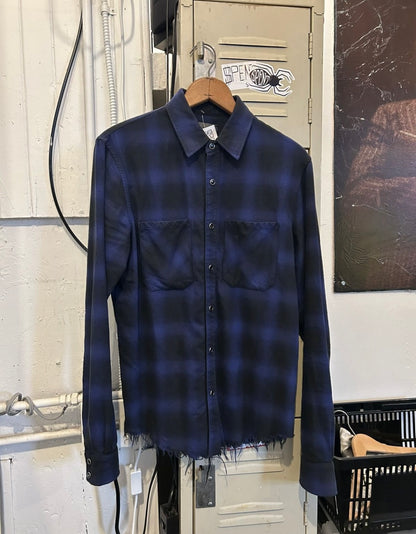 Blue Amiri flannel