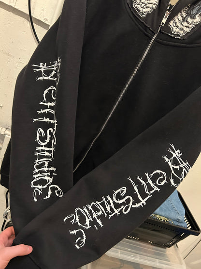 Barbed Skeleton Full Zip hoodie