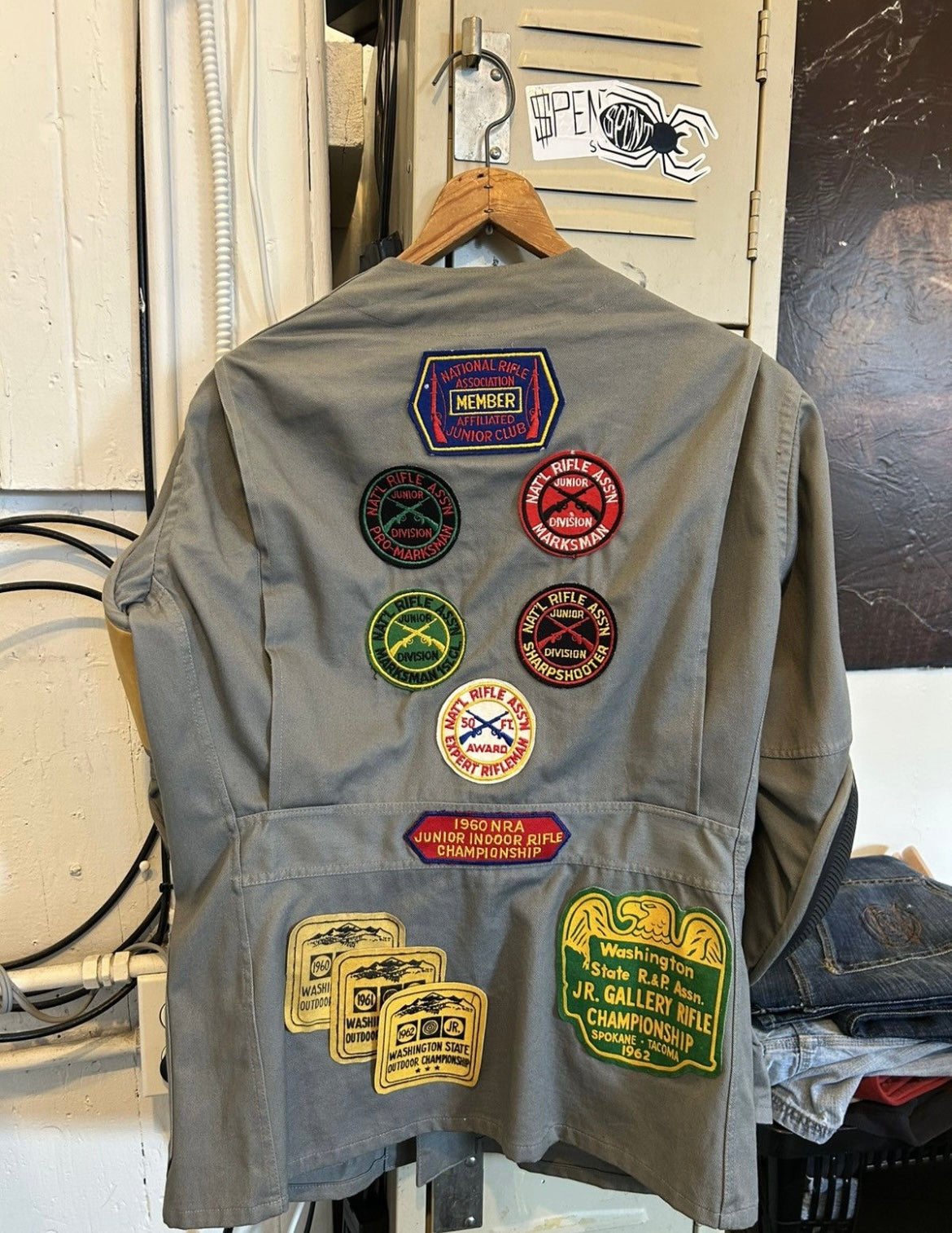 1960s Hunting Patch jacket