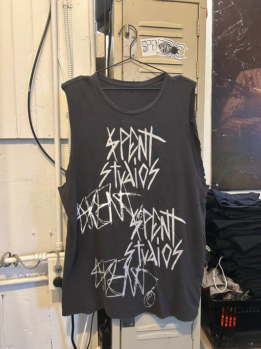 Oversized Logo Tank top