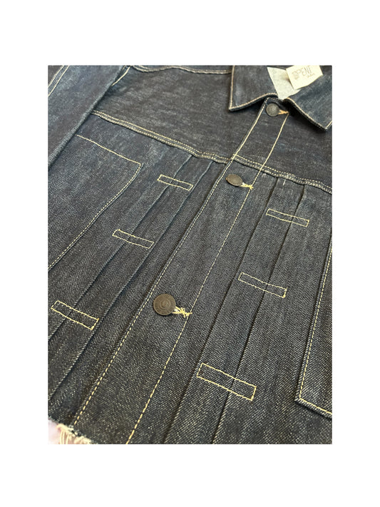 Cropped Trucker Sample jacket