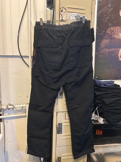 Distressed & Repaired Rick Owen’s pants