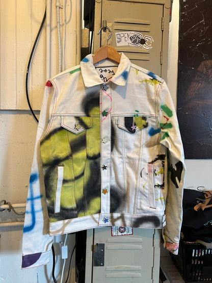 Asspizza Denim Therapy jacket