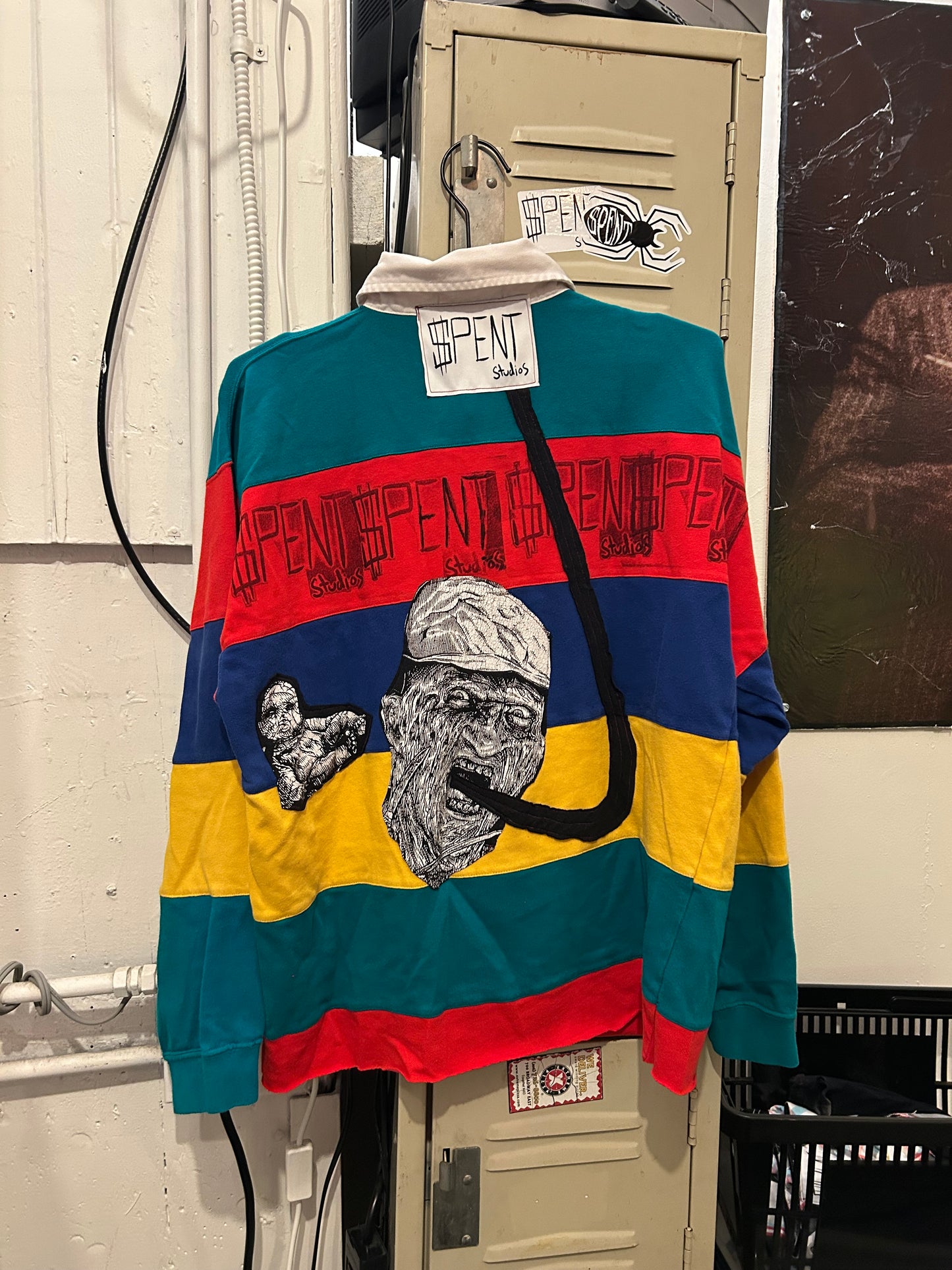 $cary Striped Rugby shirt