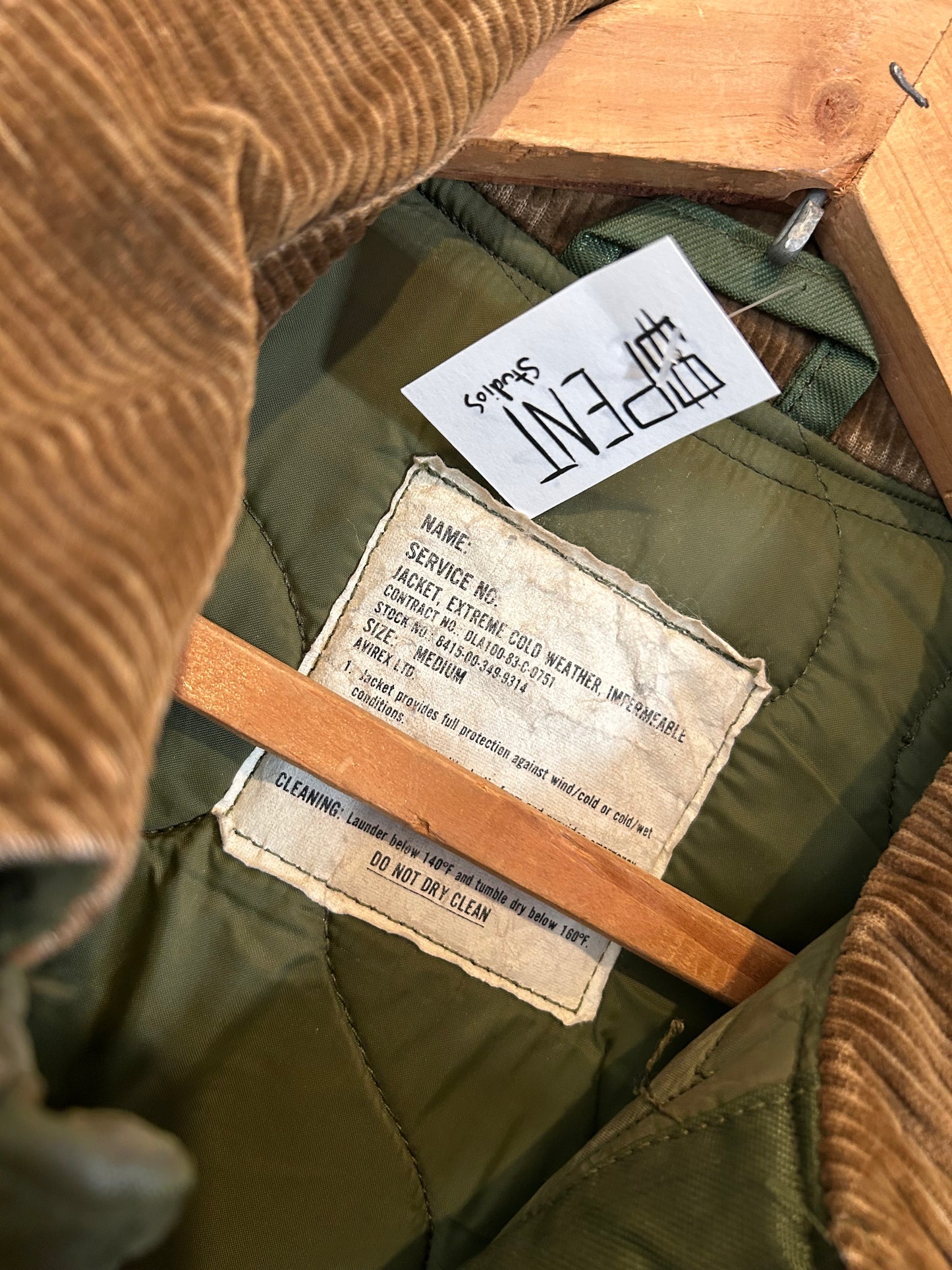 1970s Impermeable Military jacket