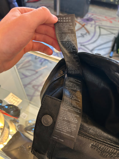 Repaired Balenciaga Flared Leather pants