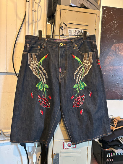 Y2K Christian Audigier jorts
