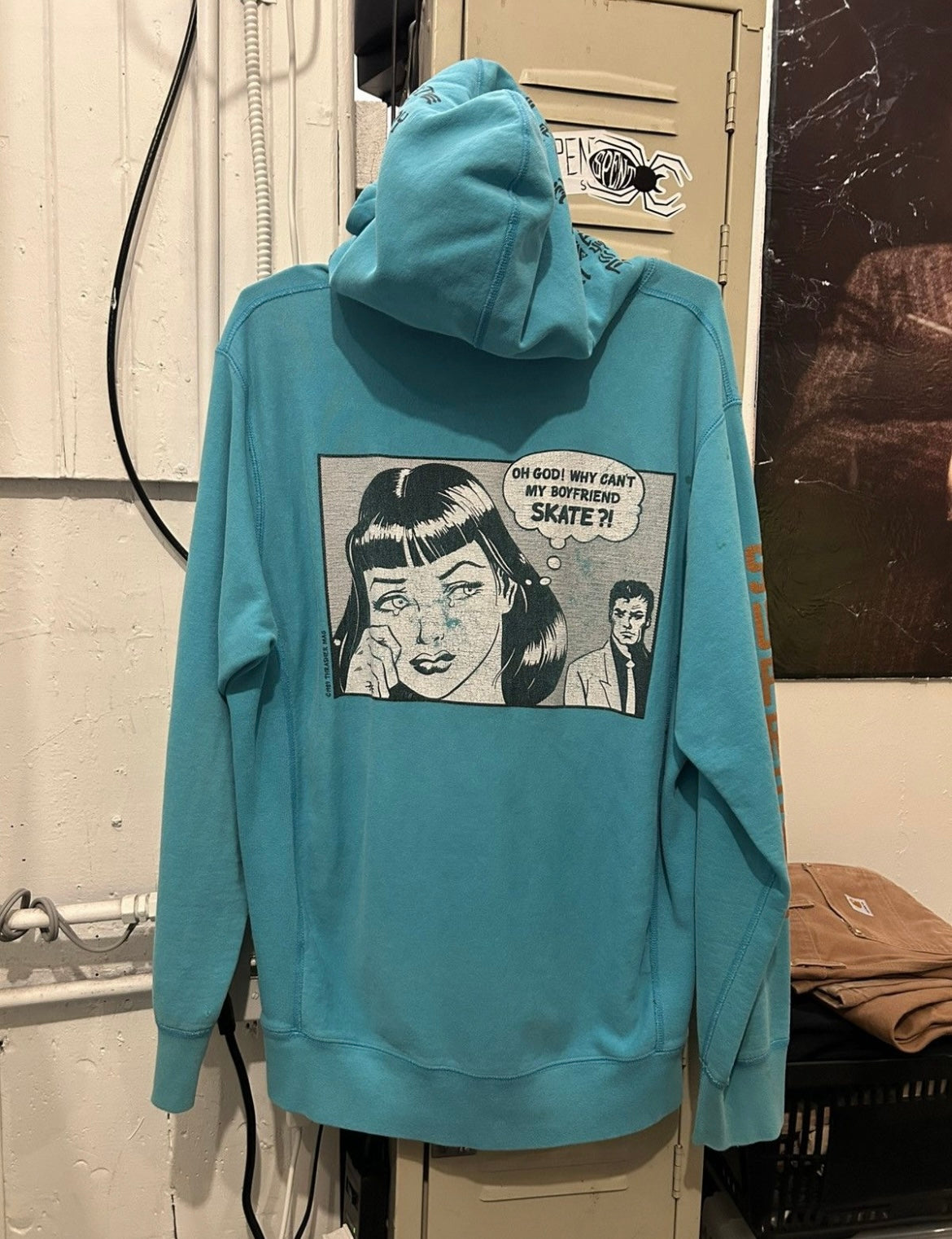 Supreme x Thrasher hoodie