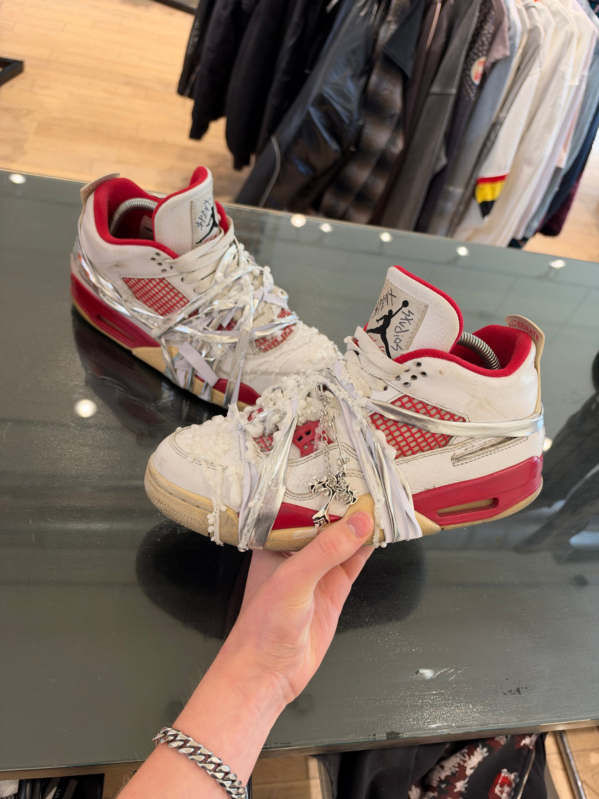 $pent Jordan 4s