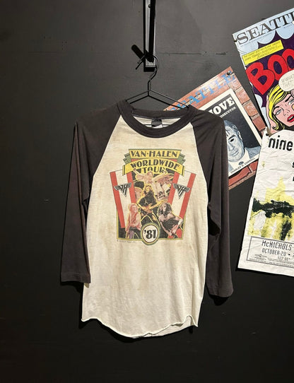 1981 Van Halen t shirt