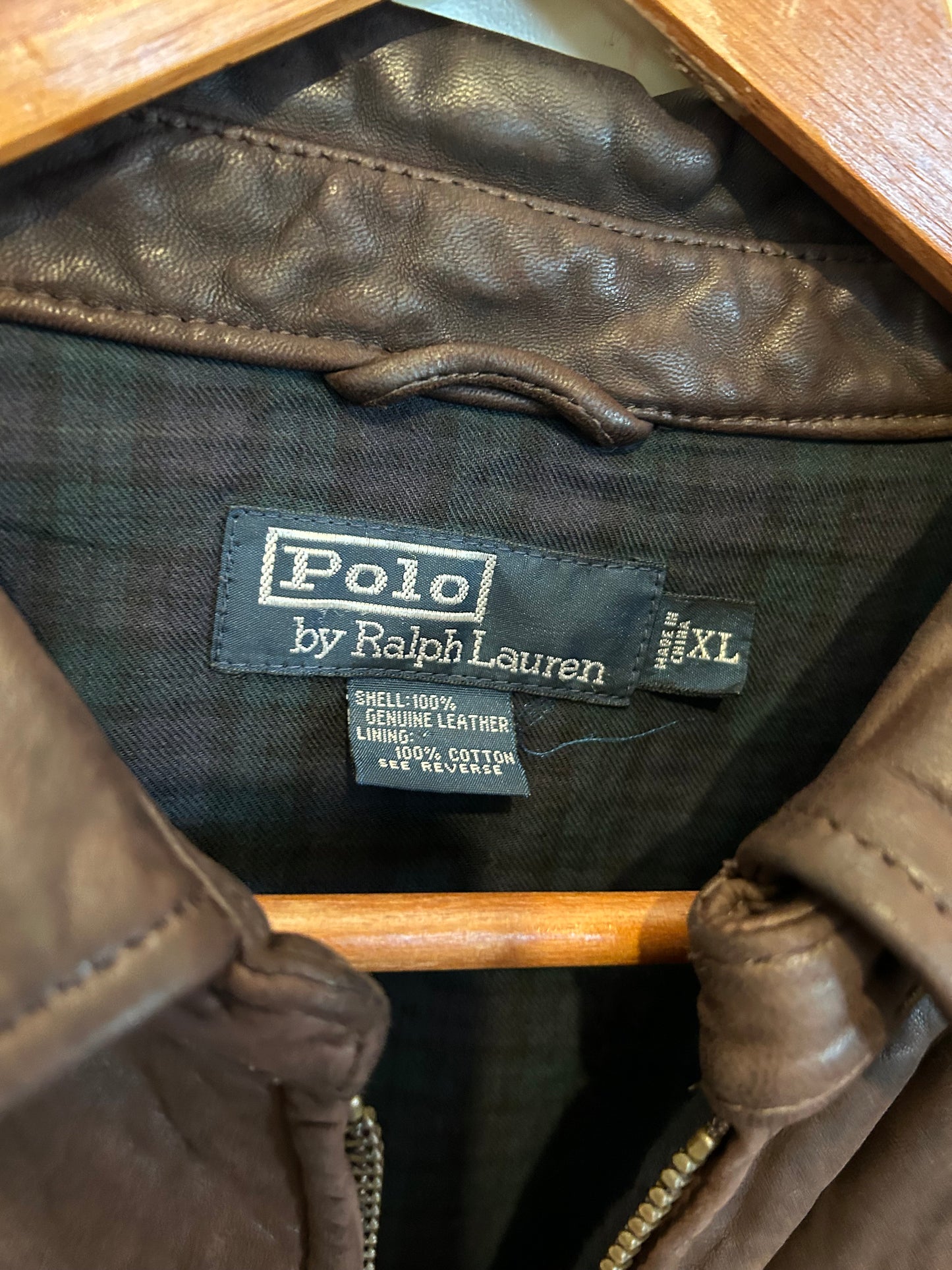 Vintage Polo Leather jacket