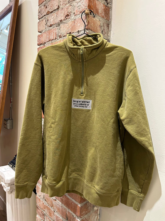 Green Supreme Quarter zip