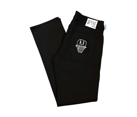 $keleton Black jeans