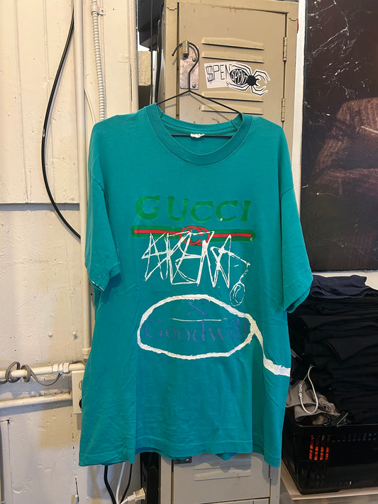 $pent x Goodwill x Gucci t shirt