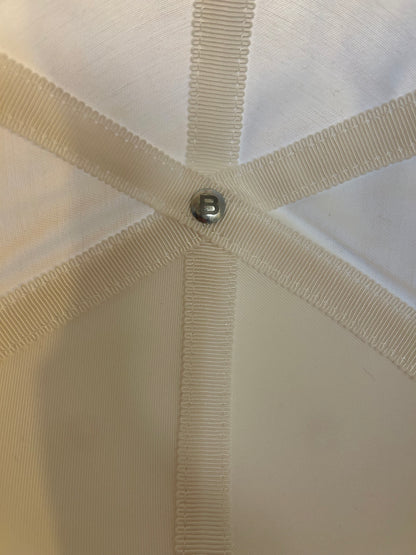 White Balenciaga hat