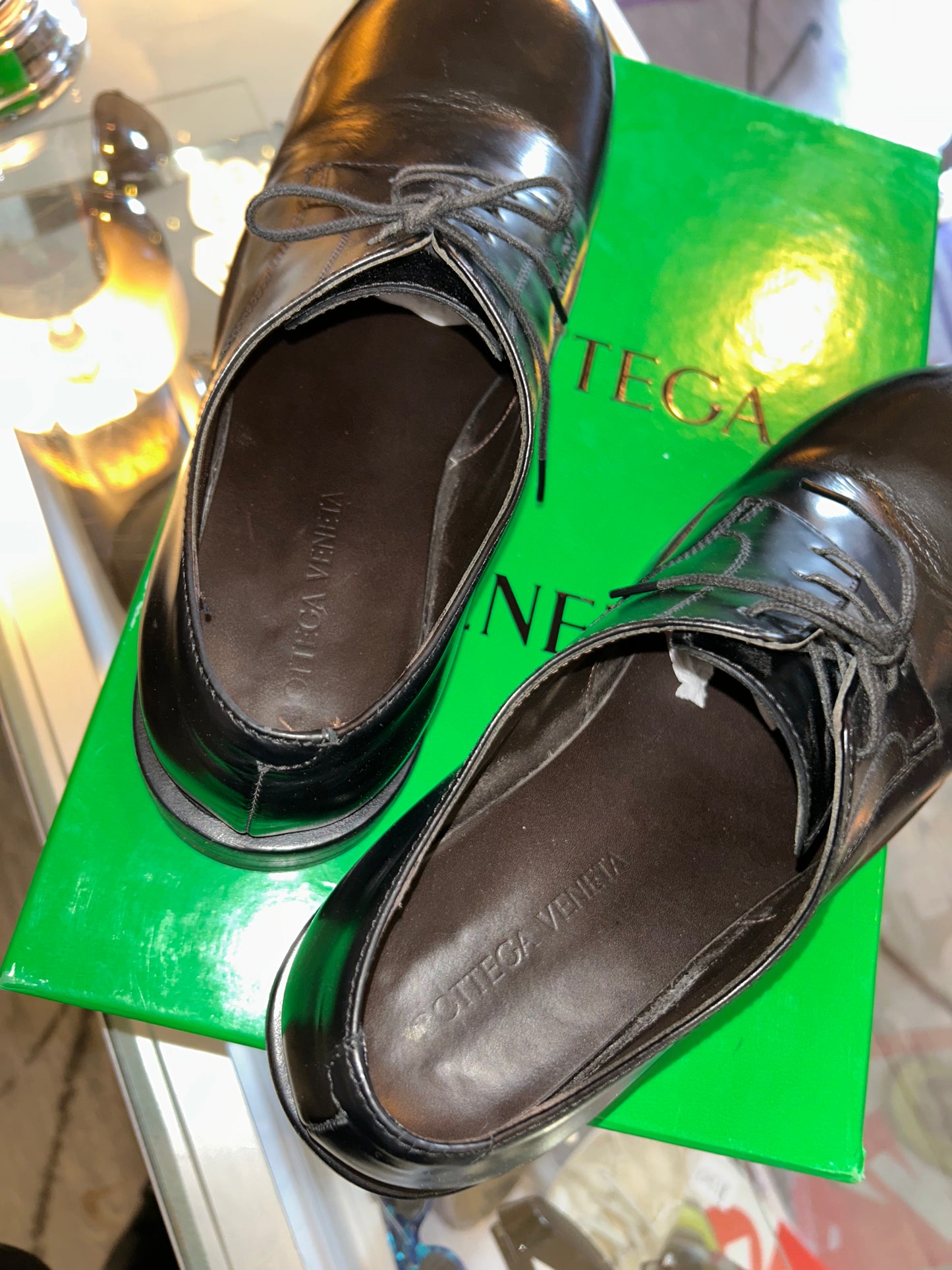 Bottega Helium Derby shoes