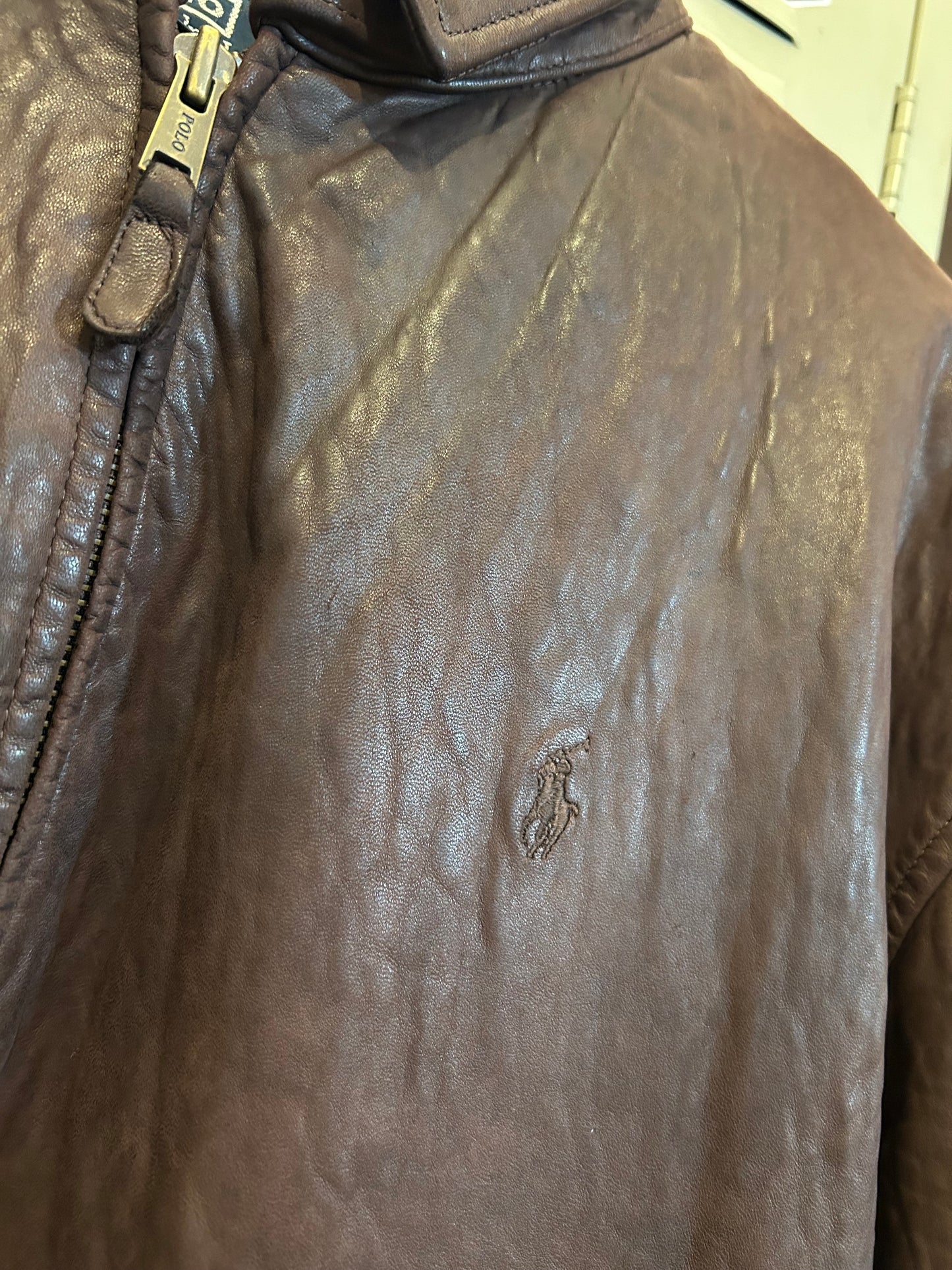Vintage Polo Leather jacket