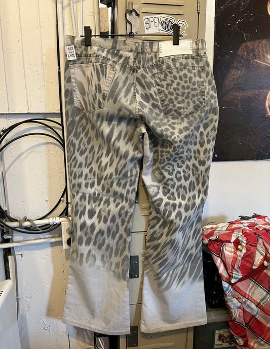 Roberto Cavalli Leopard pants