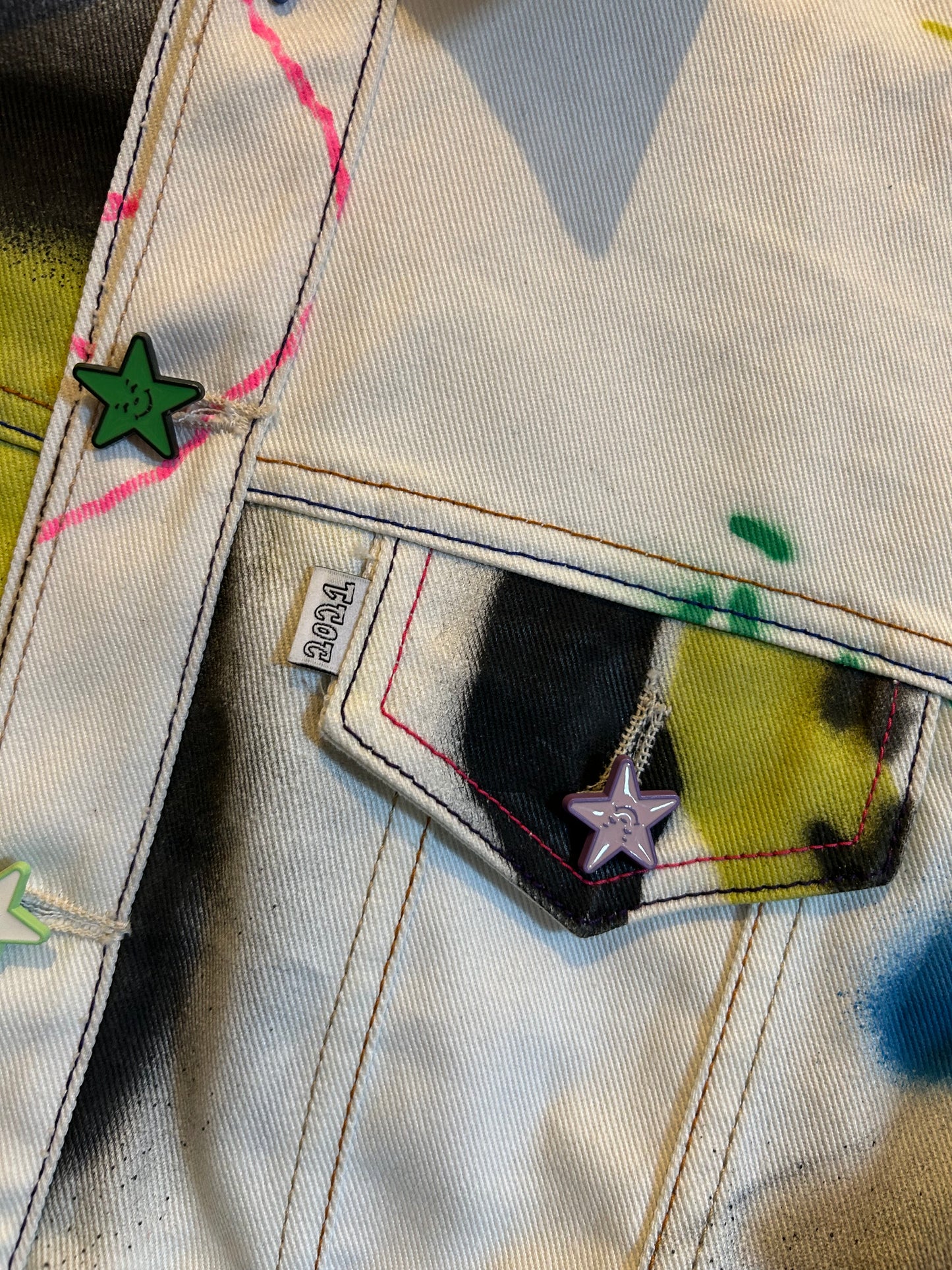 Asspizza Denim Therapy jacket